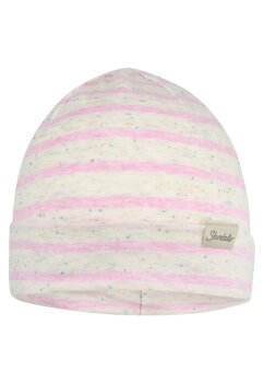Sterntaler - Beanie Streifen perlrosa Gr.53