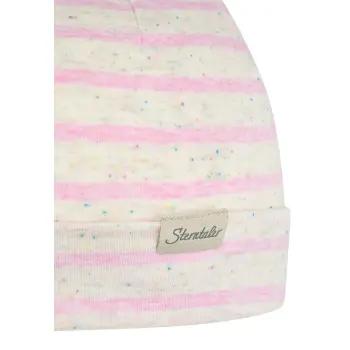 Sterntaler - Beanie Streifen perlrosa Gr.49