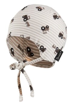 Sterntaler - Beanie Traktoren sand Gr.43