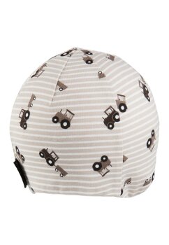 Sterntaler - Beanie Traktoren sand Gr.43