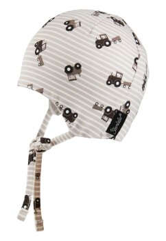Sterntaler - Beanie Traktoren sand Gr.43