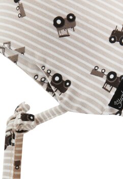 Sterntaler - Beanie Traktoren sand Gr.43
