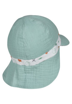 Sterntaler - Schirmmütze zum Wenden Tiere Gr.47