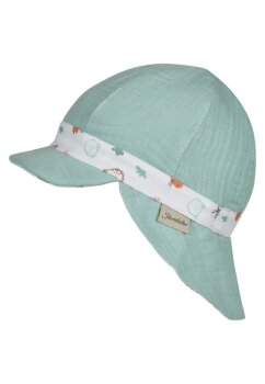 Sterntaler - Schirmmütze zum Wenden Tiere Gr.49