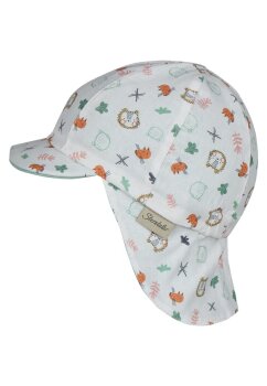 Sterntaler - Schirmmütze zum Wenden Tiere Gr.49