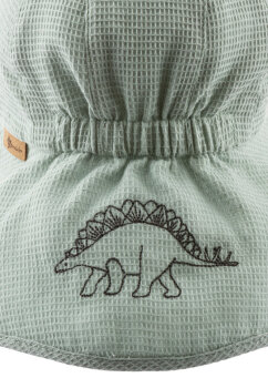 Sterntaler - Schirmmütze mit Nackenschutz Dino Gr.43