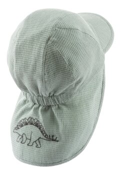 Sterntaler - Schirmmütze mit Nackenschutz Dino Gr.51