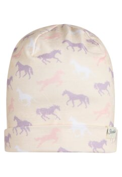Sterntaler - Beanie Pferde ecru Gr.51