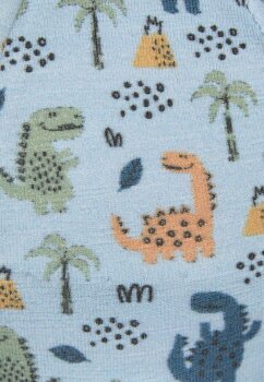 Sterntaler - Beanie Dinokinder hellblau Gr.37