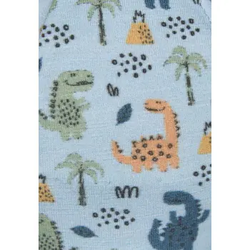 Sterntaler - Beanie Dinokinder hellblau Gr.41