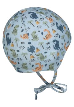 Sterntaler - Beanie Dinokinder hellblau Gr.43