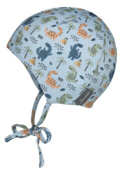 Sterntaler - Beanie Dinokinder hellblau Gr.43