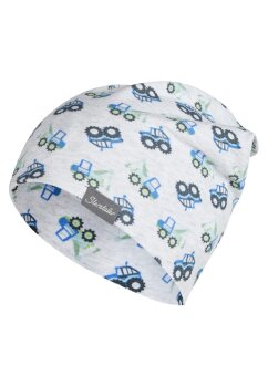 Sterntaler - Beanie Baustelle lichtgrau Gr.43