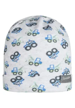 Sterntaler - Beanie Baustelle lichtgrau Gr.45