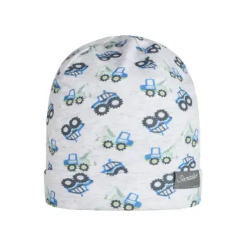 Sterntaler - Beanie Baustelle lichtgrau Gr.47