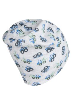 Sterntaler - Beanie Baustelle lichtgrau Gr.47