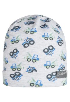 Sterntaler - Beanie Baustelle lichtgrau Gr.49