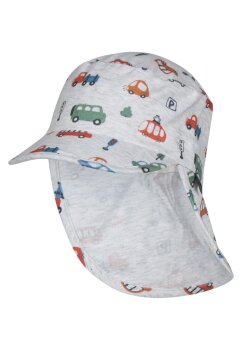 Sterntaler - Schirmmütze mit Nackenschutz Fahrzeuge...