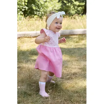 Sterntaler - Kleid Hase perlrosa Gr.74