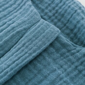 Träumeland - Sommer-Schlafsack Baumwoll-Musselin (0,5 TOG) jeansblau Gr. 70