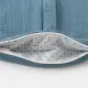 Träumeland - Sommer-Schlafsack Baumwoll-Musselin (0,5 TOG) jeansblau Gr. 90