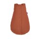Träumeland - Sommer-Schlafsack Baumwoll-Musselin (0,5 TOG) terrakotta Gr. 90