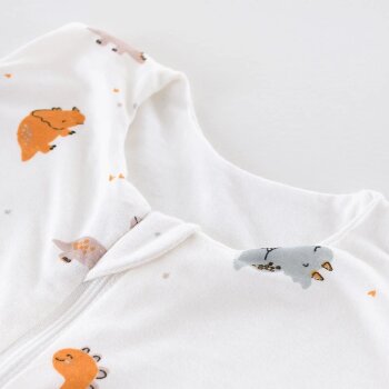 Träumeland - Sommer-Schlafsack Baumwoll-Jersey (0,5 TOG) Dinolino Gr. 70