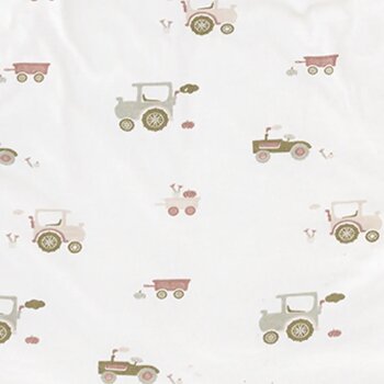 Träumeland - Sommer-Schlafsack Baumwoll-Jersey (0,5 TOG) Little Farm grün Gr. 60