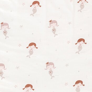 Träumeland - Sommer-Schlafsack Baumwoll-Jersey (0,5 TOG) Mermaid Gr. 60