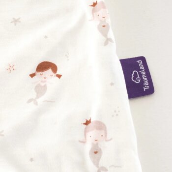 Träumeland - Sommer-Schlafsack Baumwoll-Jersey (0,5 TOG) Mermaid Gr. 90