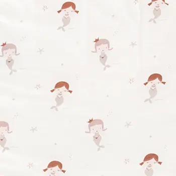 Träumeland - Sommer-Schlafsack Baumwoll-Jersey (0,5 TOG) Mermaid Gr. 70