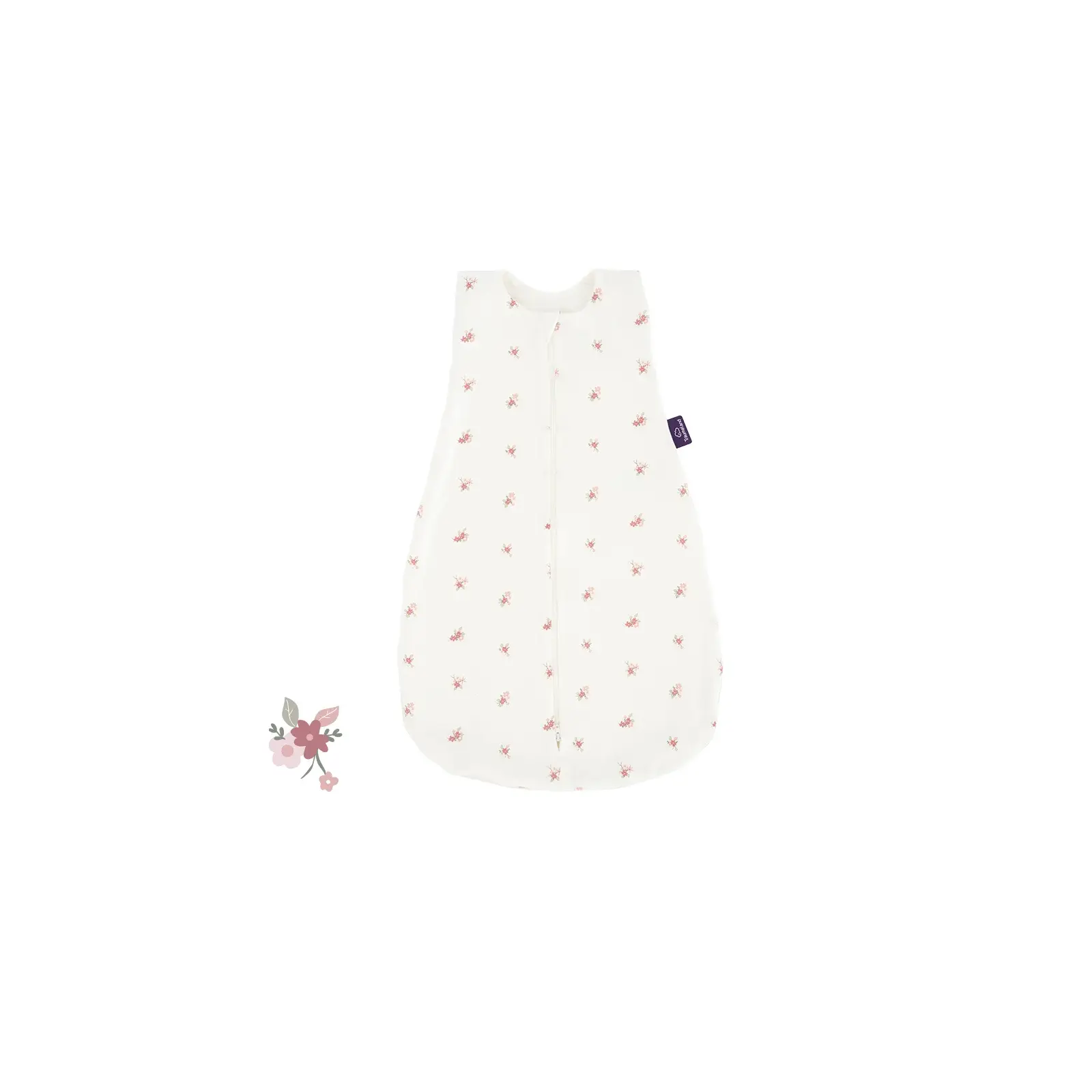 Träumeland Unisex Baby Weiss Sommerschlafsack Liebmich 0.5 Tog - Image 3