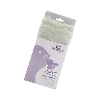 Träumeland - Spannbettlaken TENCEL desert sage 60 x...