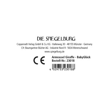 Die Spiegelburg - BabyGlück - Armrassel Giraffe (4)