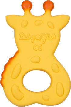 Die Spiegelburg - BabyGlück - Beißring aus Naturkautschuk Giraffe (4)
