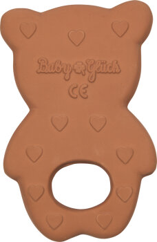 Die Spiegelburg - BabyGlück - Beißring aus Naturkautschuk Teddy (4)