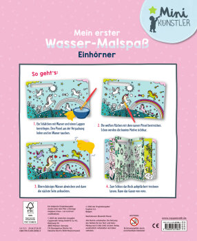 Coppenrath - Mini-Künstler - Mein erster Wasser-Malspaß: Einhörner (2)