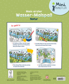 Coppenrath - Mini-Künstler - Mein erster Wasser-Malspaß: Natur (2)