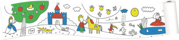 Coppenrath - Mini-Künstler - Meine erste Malrolle: Prinzessin, Einhorn & Co.