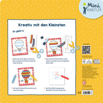 Coppenrath - Mini-Künstler - Mein erstes Bastelbuch mit Schere: Schneiden, Kleben, Malen (2)