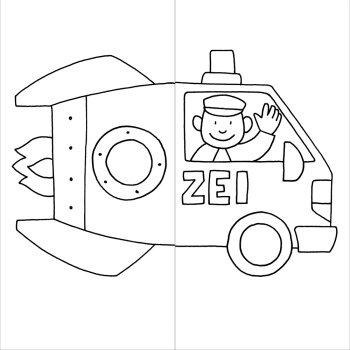 Coppenrath - Mini-Künstler - Mein erster Klipp-Klapp-Malspaß: 400 mögliche Fahrzeuge (3)