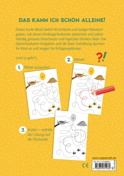 Coppenrath - Mein kleiner Kindergartenblock: Rätsel ohne Text - Kleiner Garten (5)
