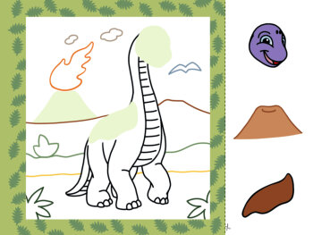 Coppenrath - Mini-Künstler - Mein erstes Dino-Bastelbuch: Schneiden, Kleben, Malen (3)