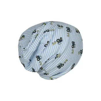 Sterntaler - Beanie Traktoren hellblau Gr.41