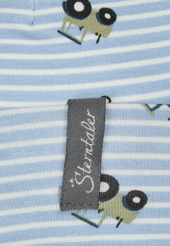 Sterntaler - Beanie Traktoren hellblau Gr.43