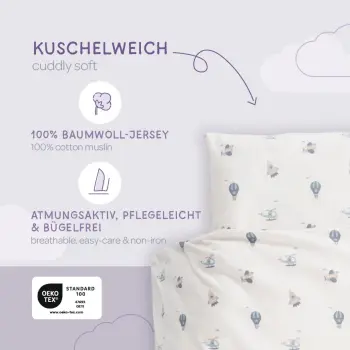 Träumeland - Bettwäsche 100 x 135 + 40 x 60 cm Volare