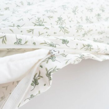 Träumeland - Bettwäsche 80 x 80 + 35 x 40 cm Olive