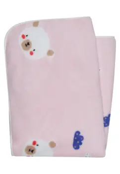 Sterntaler - Babydecke Familie Bär rosa
