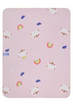 Sterntaler - Babydecke Familie Bär rosa