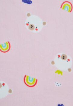 Sterntaler - Babydecke Familie Bär rosa